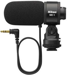 Nikon D5100 DSLR's ME-1 Mic