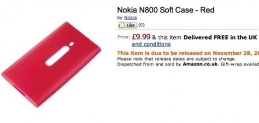 Nokia 800 Windows Phone's Case At Amazon