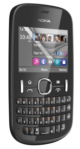 Nokia Asha 201 Black