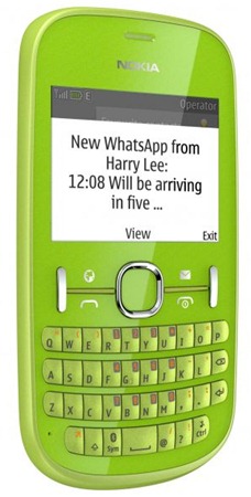 Nokia Asha 201 Green