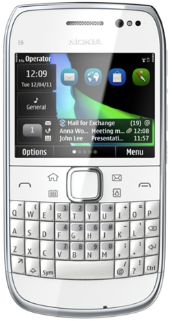 Nokia-E6-White