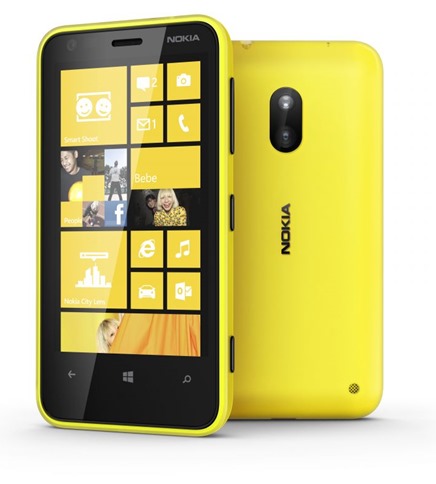 Nokia Lumia 620 Yellow