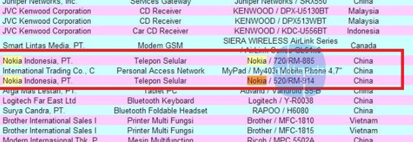 Nokia Lumia 720 and Nokia Lumia 520 have spotted online