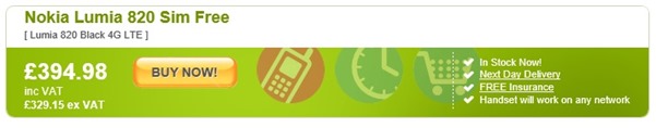 Nokia-Lumia 820-Unlocked-Mobiles-In-Stock