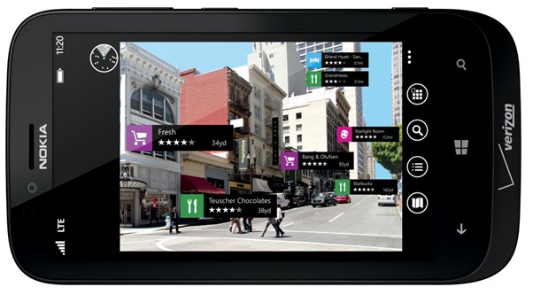 Nokia Lumia 822 with City Lens