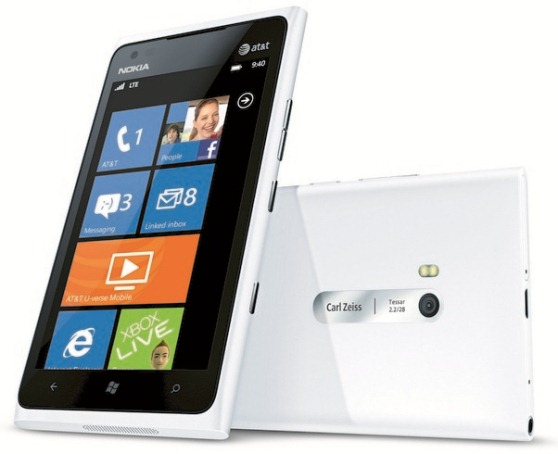 AT&T's Nokia Lumia 900 White