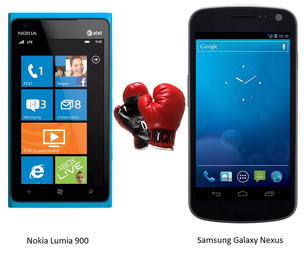 Nokia Lumia 900 Vs. Samsung Galaxy Nexus: Specs Comparison - Gadgetian