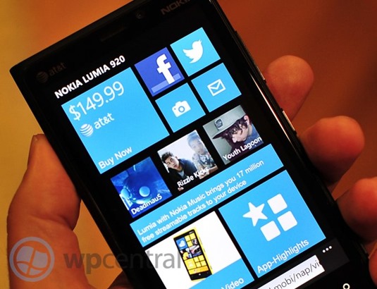 AT&T Nokia Lumia 920 for $149