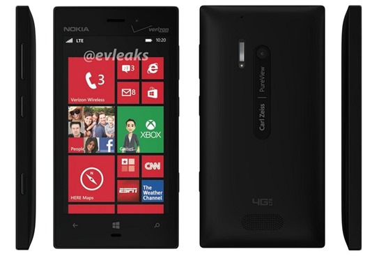 Verizon Nokia Lumia 928 Press Shot Leak