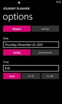 Nokia Transport Beta v3.1 Update for WP7