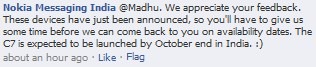 Nokia C7_Facebook