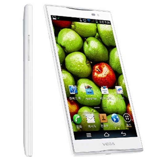 Pantech Vega No 6 smartphone