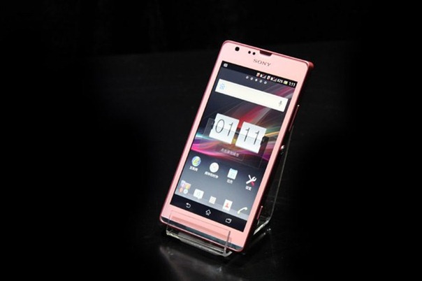 Pink Sony Xperia SP