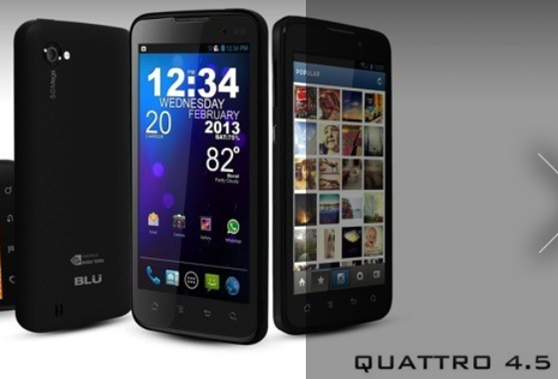 Quattro 4.5 smartphone