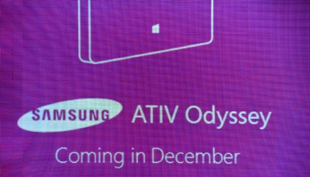 Samsung ATIV Odyssey coming in December