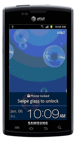 Samsung Captivate Gingerbread Update I897UCKK4