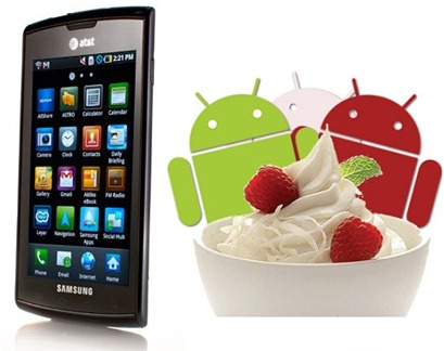 Samsung Captivate Androi Froyo Update