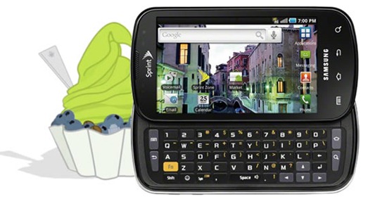Samsung Epic 4G Froyo Update