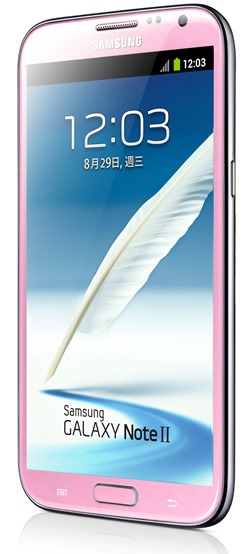 Samsung Galaxy Note II Pink