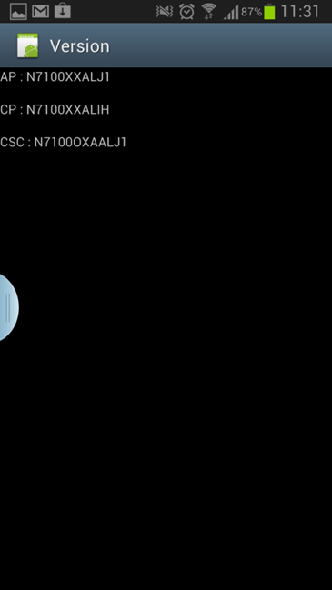 Samsung Galaxy Note II "Multi-Window" Update