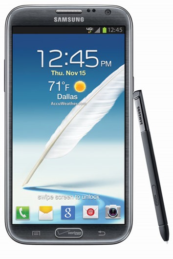 Verizon Samsung Galaxy Note II