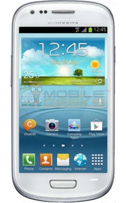 Samsung Galaxy S III Mini Render Leak