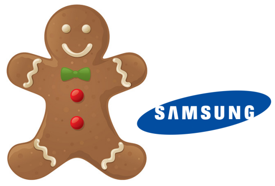 Samsung Galaxy Gingerbread