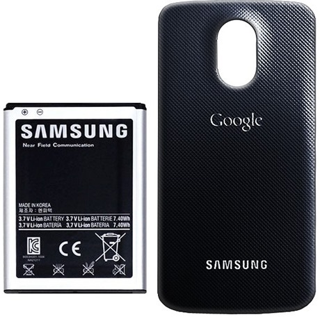 Free 2100mAh Extended Battery with Samsung Galaxy Nexus 