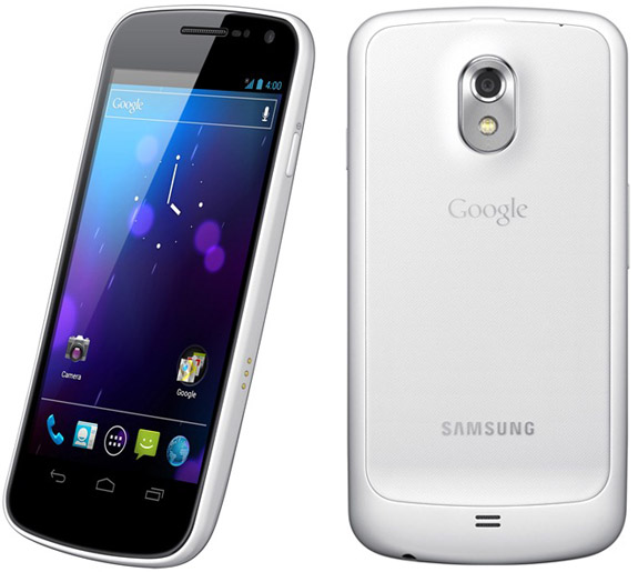 White Samsung Galaxy Nexus Official Images Outed - Gadgetian