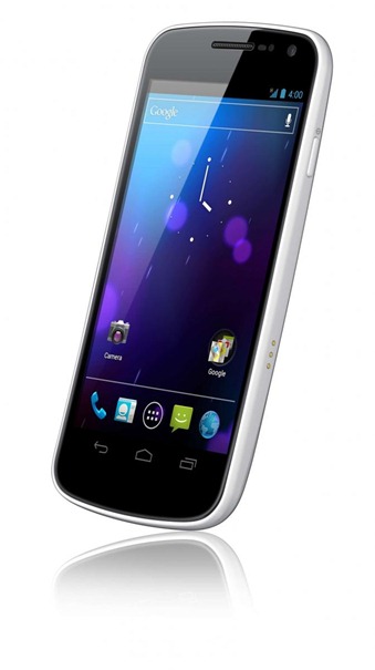 White Samsung Galaxy Nexus