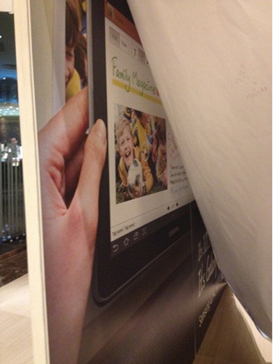 Samsung Galaxy Tab Note 10.1 Spy Shot