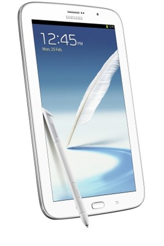 Samsung Galaxy Note 8.0 with S Pen stylus