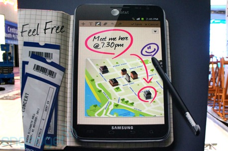 AT&T Samsung Galaxy Note Poster