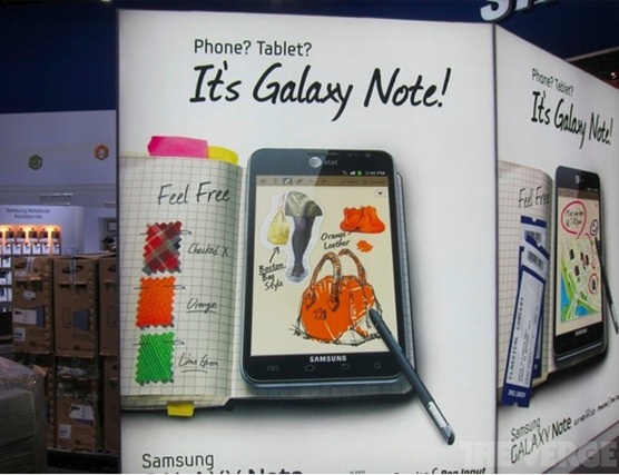 AT&T Samsung Galaxy Note Poster
