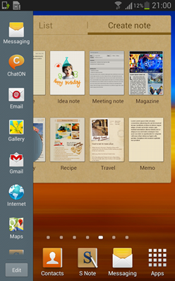Samsung Galaxy Note Jelly Bean 4.1.2 JZO54K