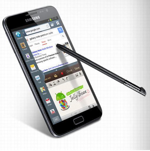 Samsung Galaxy Note Multi-Window Feature