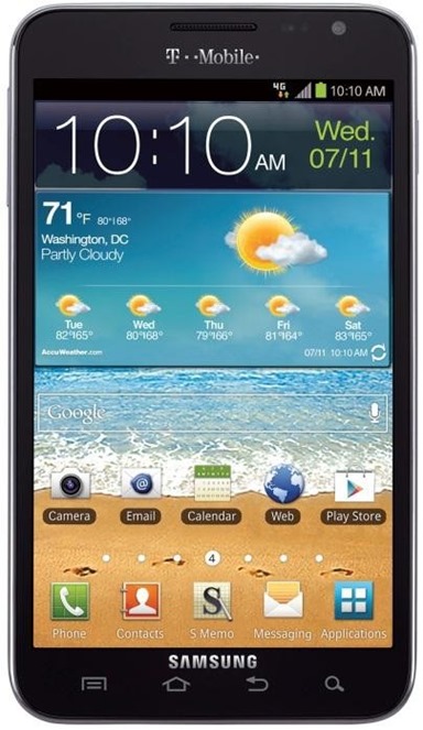 T-Mobile’s Samsung Galaxy Note