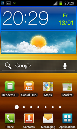Samsung Galaxy S II Android 4.0.3 ICS ROM I9100XXLP1