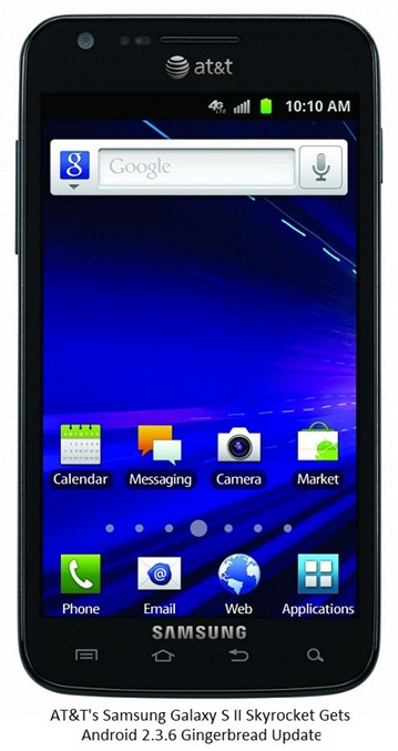 AT&T’s Samsung Skyrocket Gets Android 2.3.6 Update