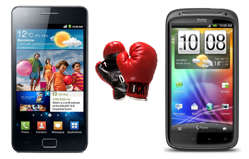 Samsung Galaxy S II Vs. HTC Sensation