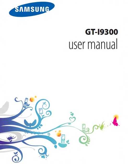 Samsung Galaxy S III GT-I9300 User Manual