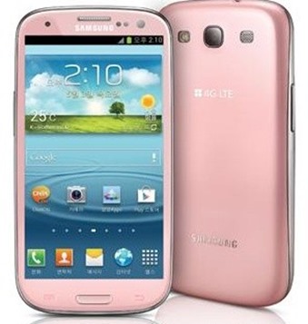 Samsung Galaxy S III Martian Pink