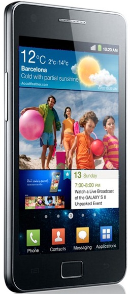 Samsung Galaxy S II Coming Soon to Vodafone UK