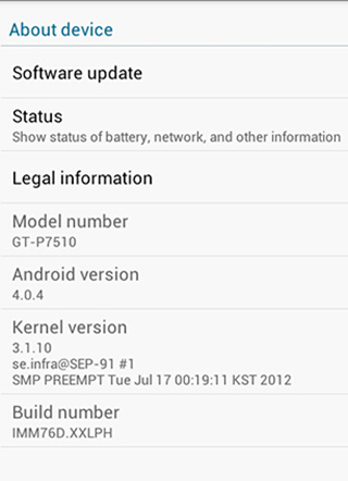Samsung Galaxy Tab 10.1 Gets Android 4.0.4 ICS Update 