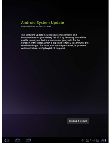 Samsung Galaxy Tab 10.1 LTE Gets A Software Update I905.EH04