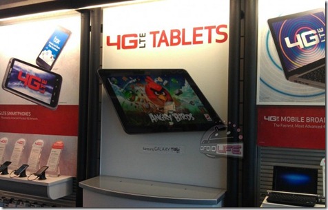 Verizon's Samsung Galaxy Tab 10.1 4G LTE Posters
