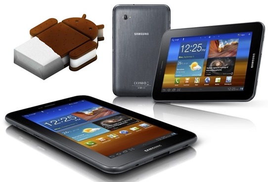 Android 4.0.4 ICS Update For Samsung Galaxy Tabs