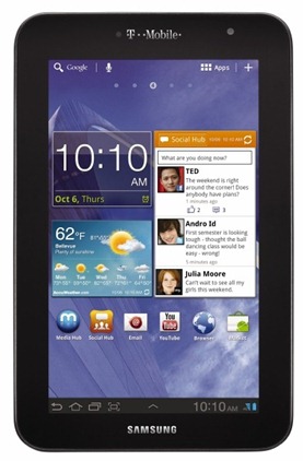 T-Mobile's Samsung Galaxy Tab 7.0 Plus 4G