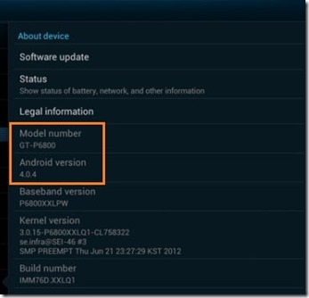 ICS Update For Samsung Galaxy Tabs