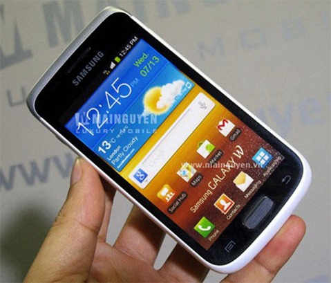 Samsung Galaxy W White Leaked Image